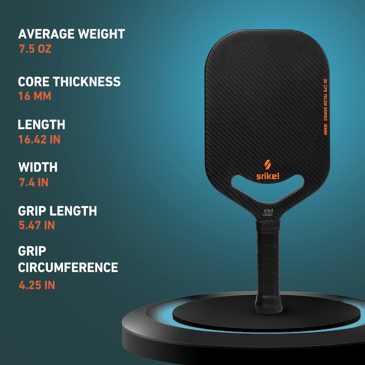 Srikel Telon™ Series Pickleball Paddle