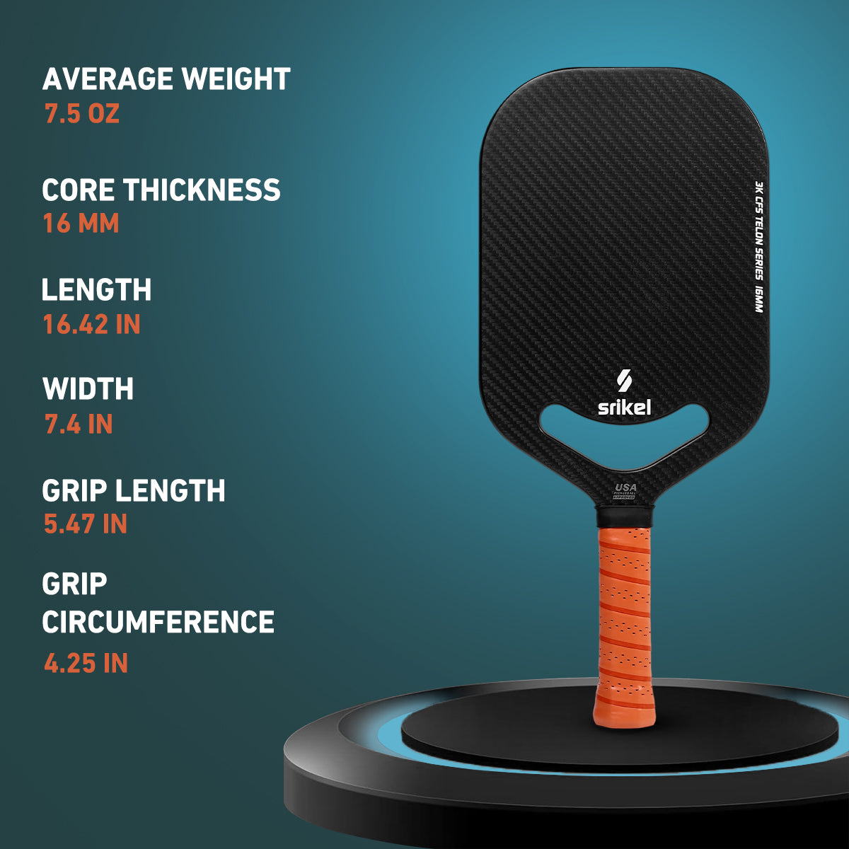 Srikel Telon™ Series Pickleball Paddle