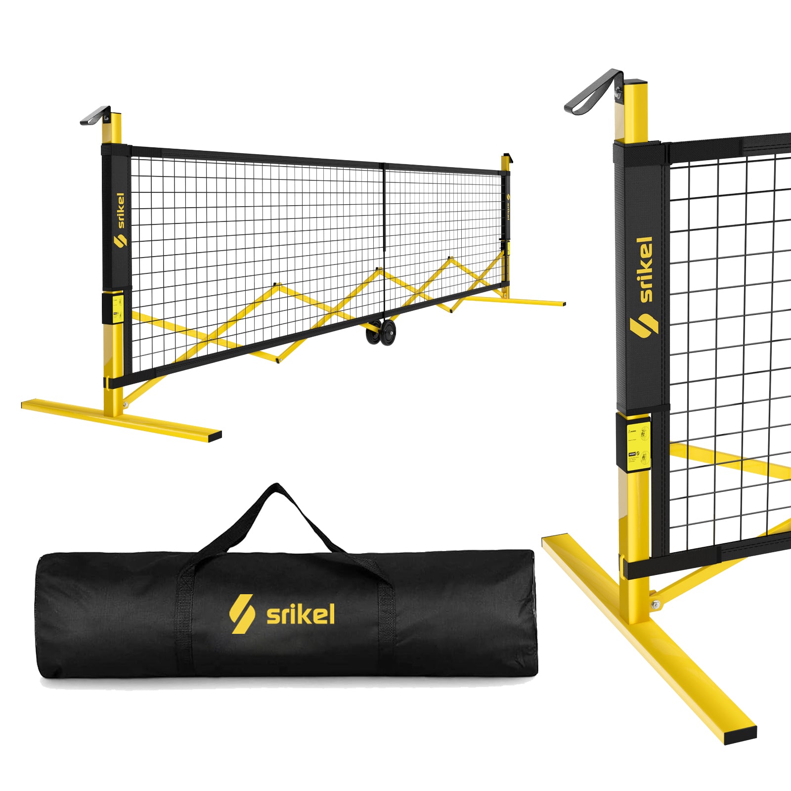 FlashCourt Mini Pickleball Net | 11FT Half Court - Srikel Sport