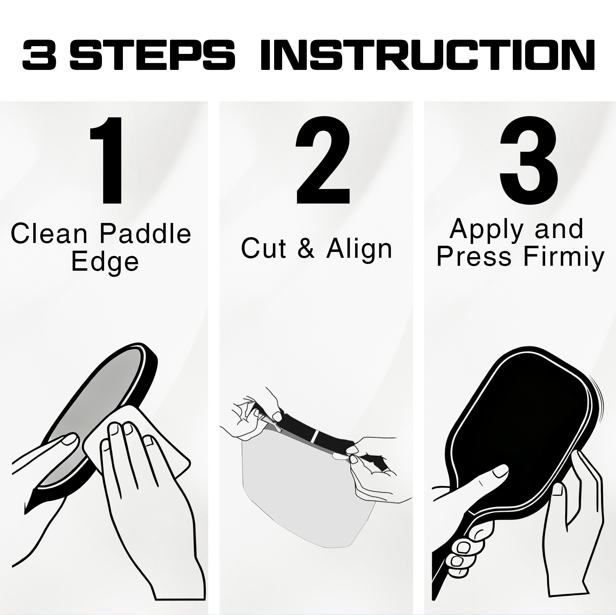 Pickleball Edge Guard Tape