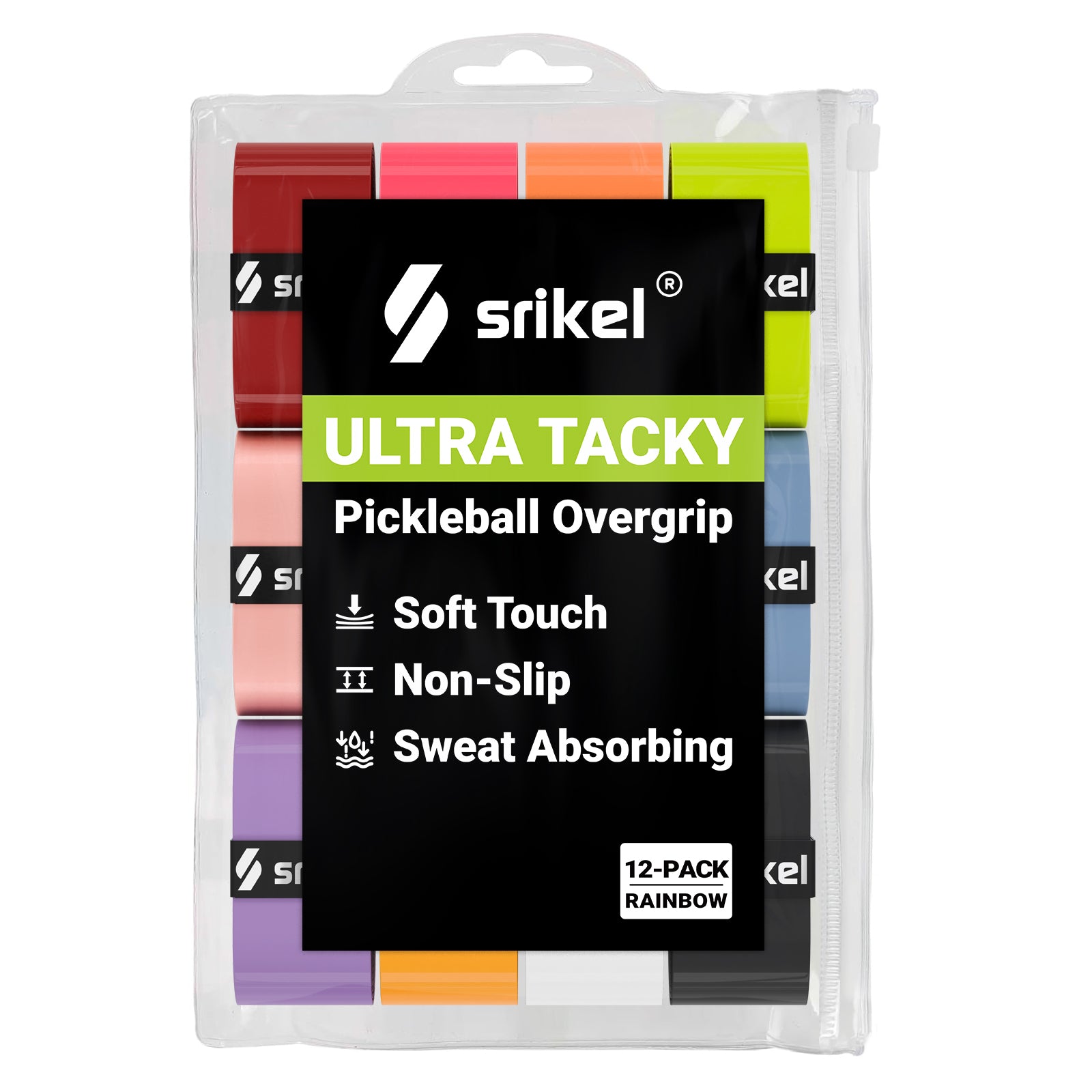 Ultra Tacky Pickleball Paddle Overgrips - Srikel Sport